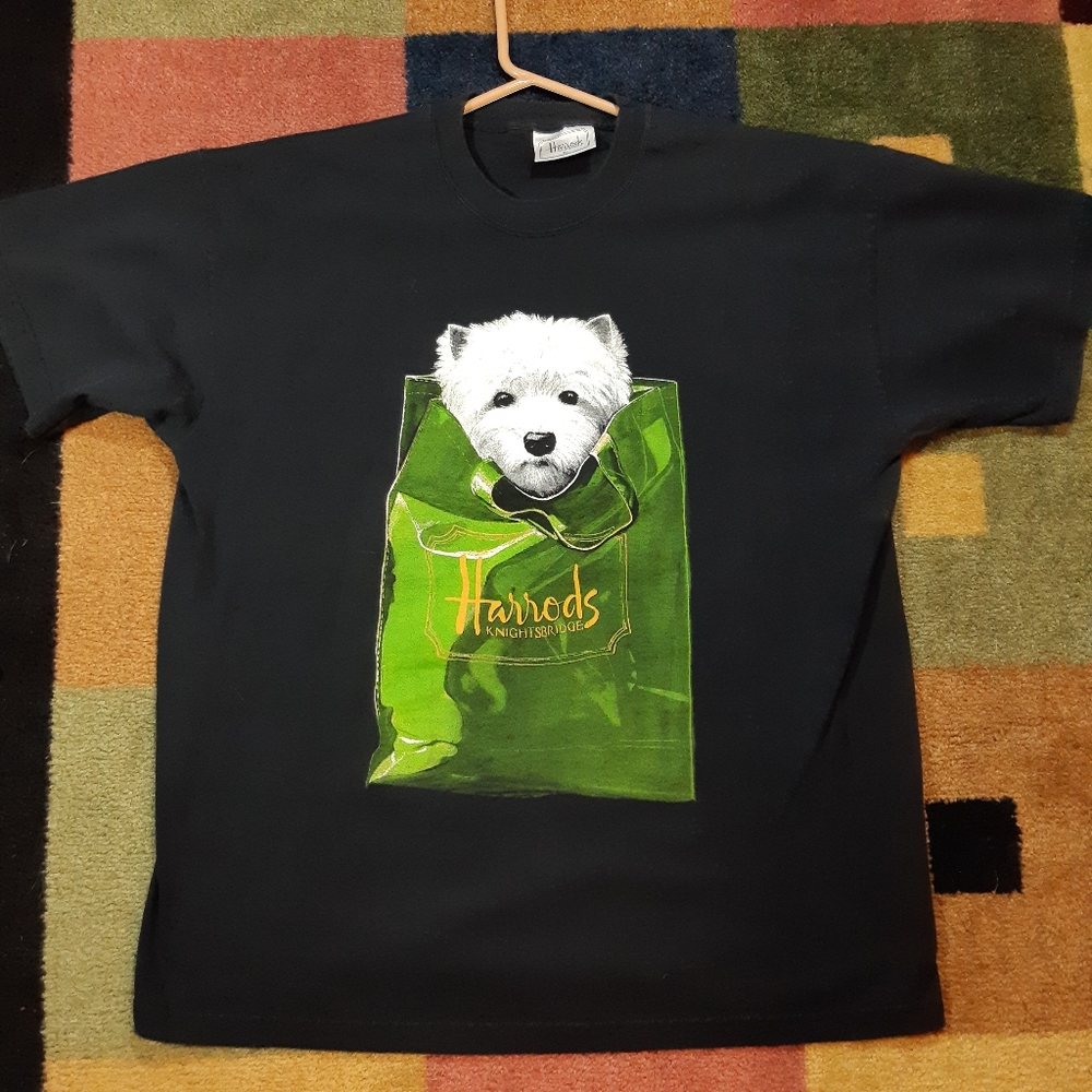 Harrods Knightsbridge vintage t-shirt size XL